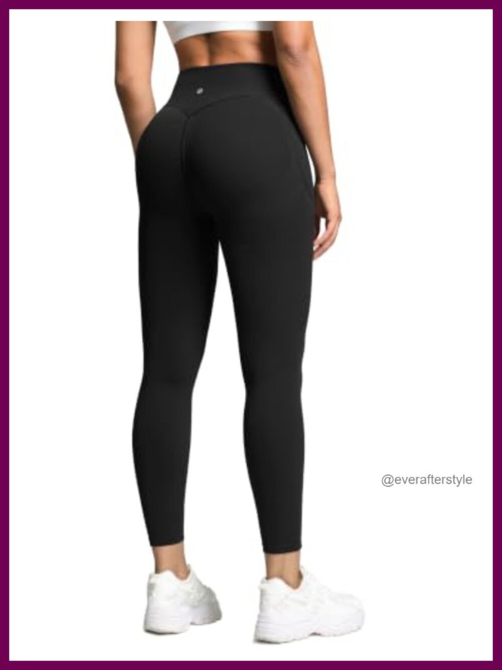 Athletic Leggings with Pockets Butt Lifting High Waist 68% Nylon 32% Spandex